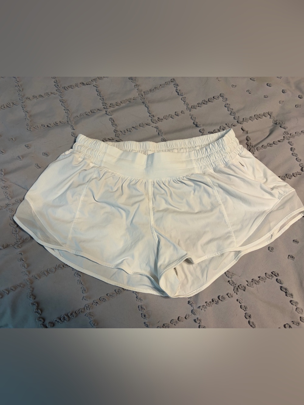 lululemon athletica White Athletic Shorts